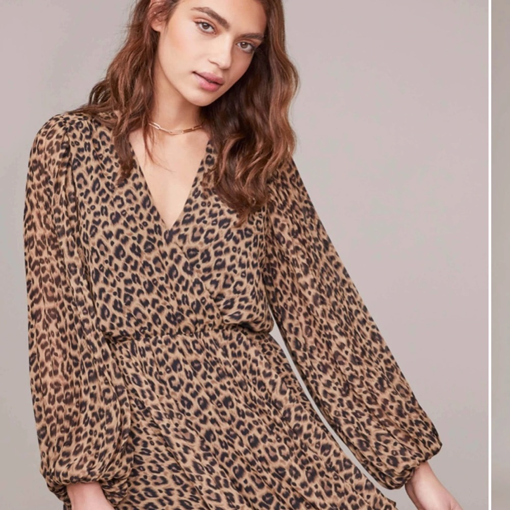 ASTR The Label RAPHAELA LEOPARD PRINT DRESS Size S - Picture 2 of 13